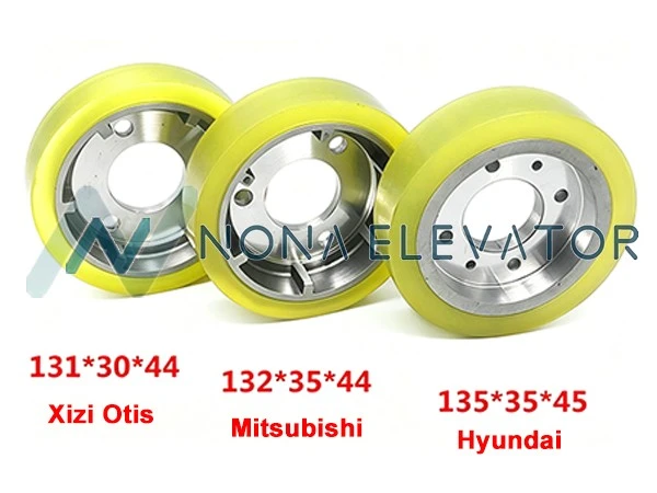 XIZI OTIS Escalator Drive Wheel 131x30x44 PU friction wheel replacement spare part